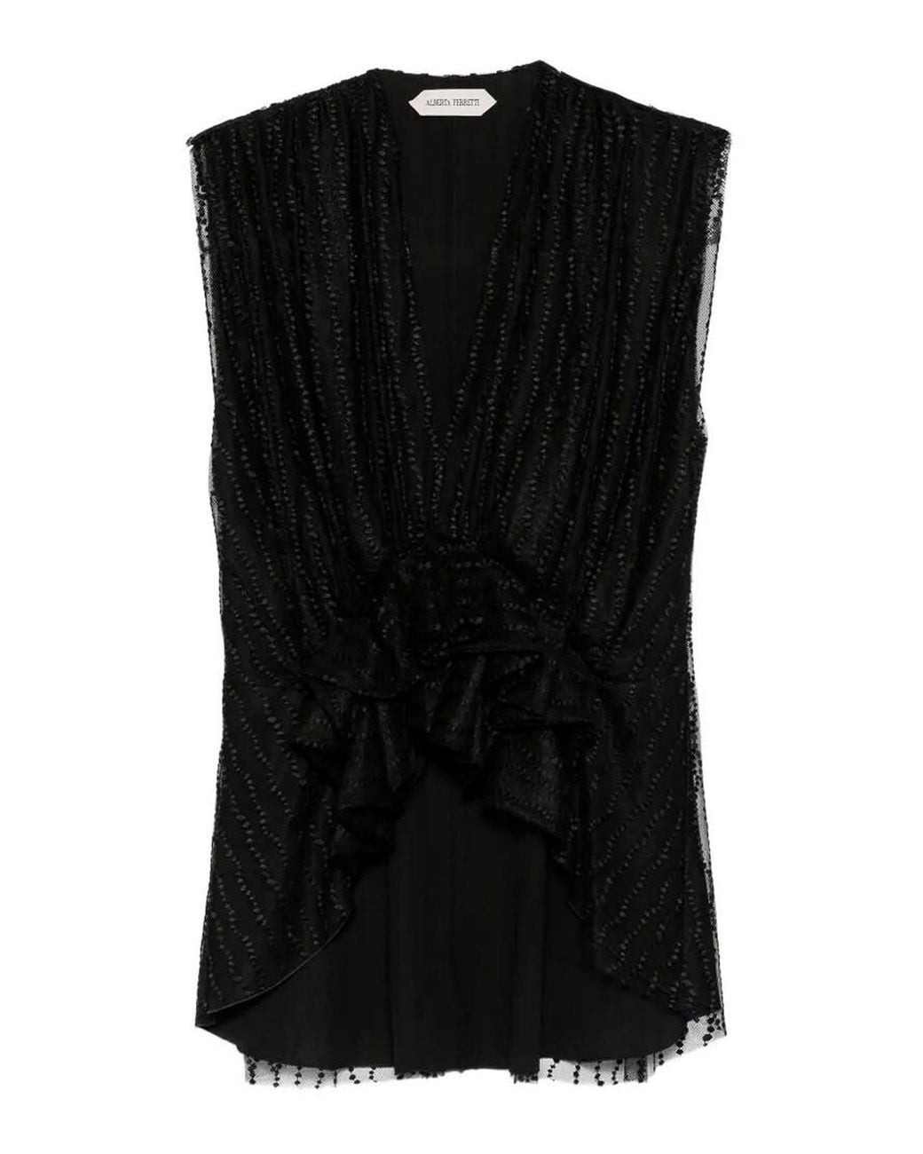 Alberta Ferretti Black Top