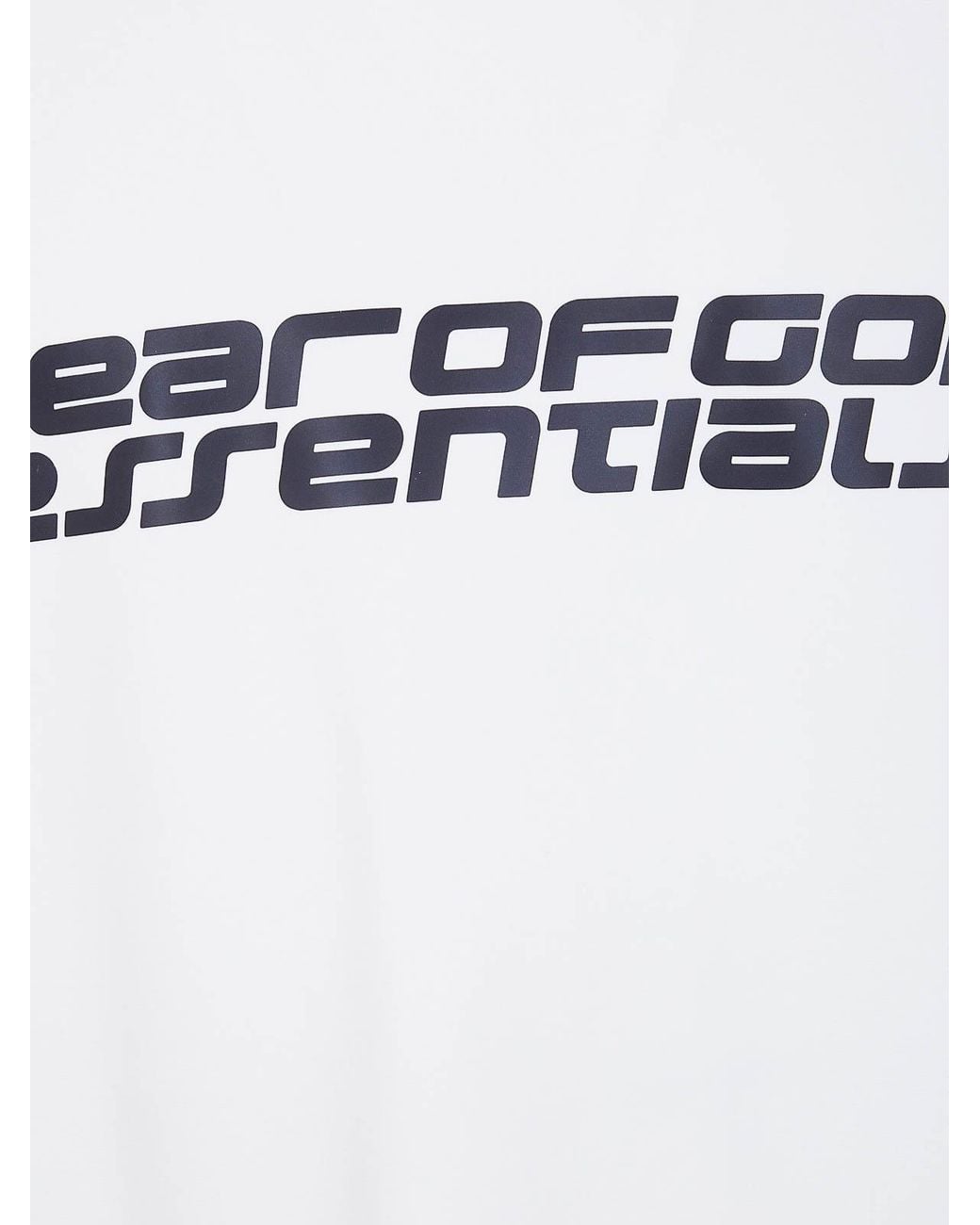Fear Of God White 90's Short Sleeve Tee for men