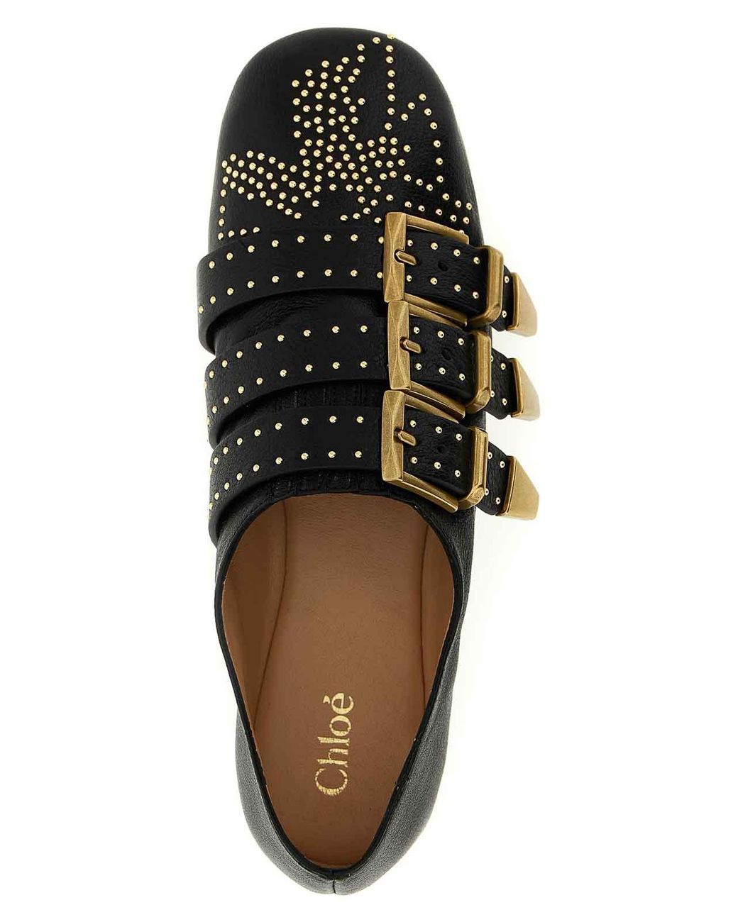 Chloé Black Susanna Ballet Flats