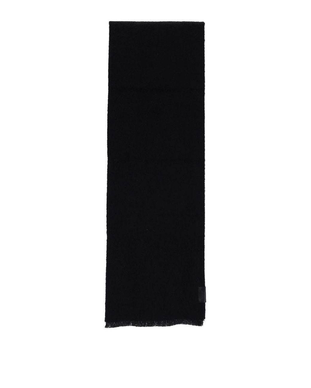 Lemaire Black Alpaca Blend Scarf