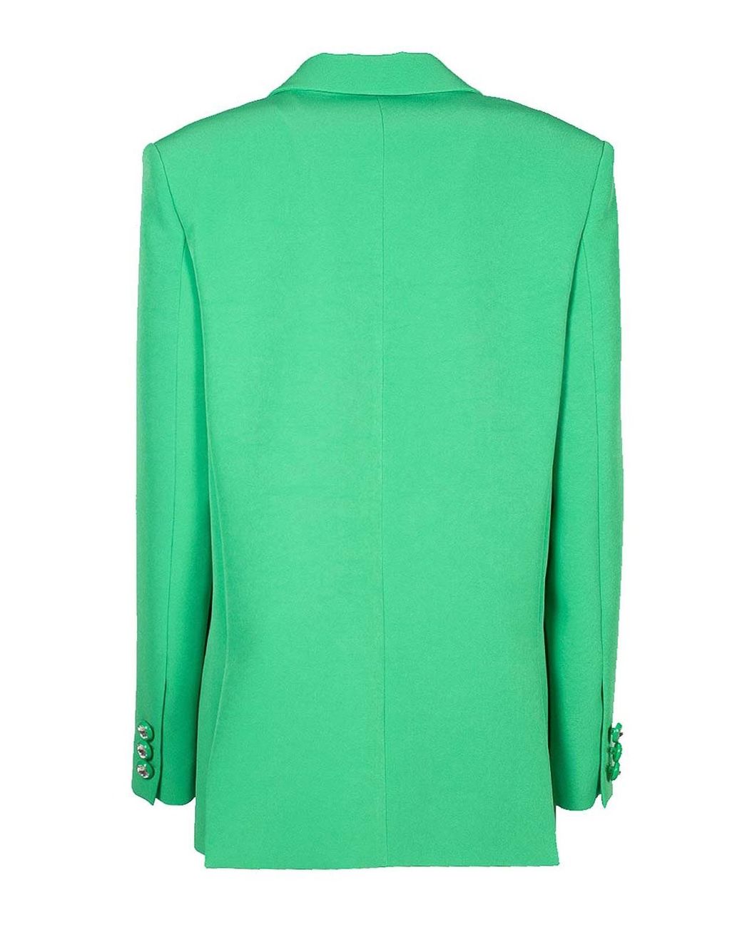 Chiara Ferragni Green Cady Double Breasted Jacket