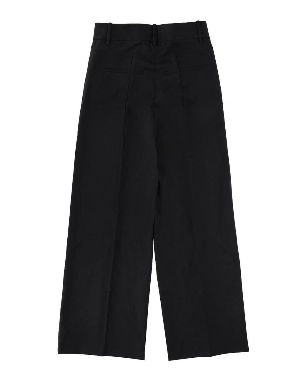 Theory Black Wool Tailored Pants