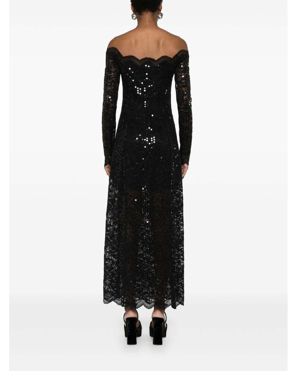 Rabanne Black Long Dress