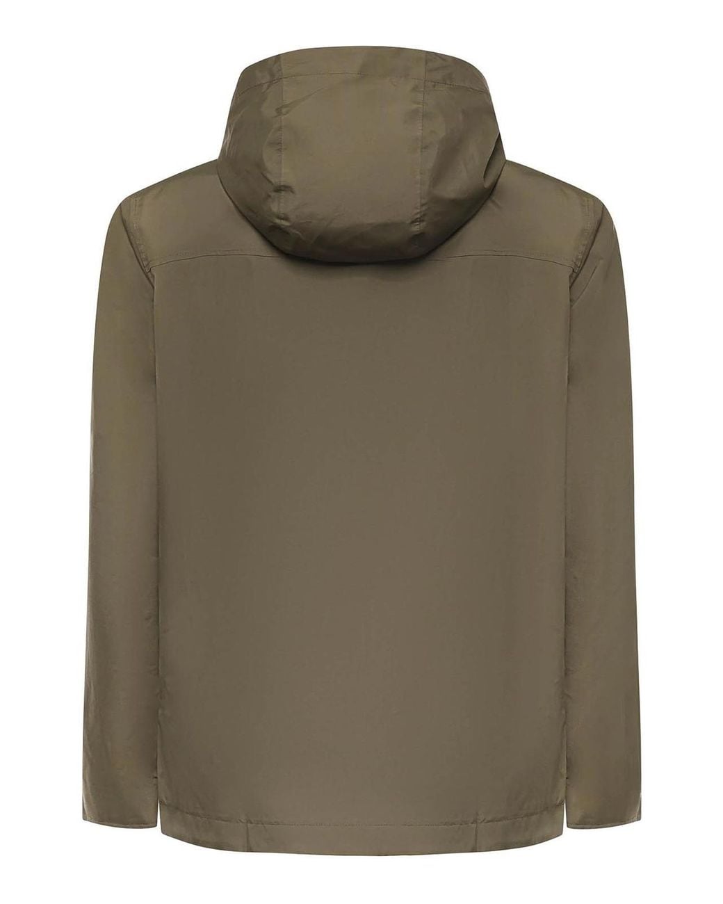 Patagonia Green Waterproof Nylon Jacket With Logo for men