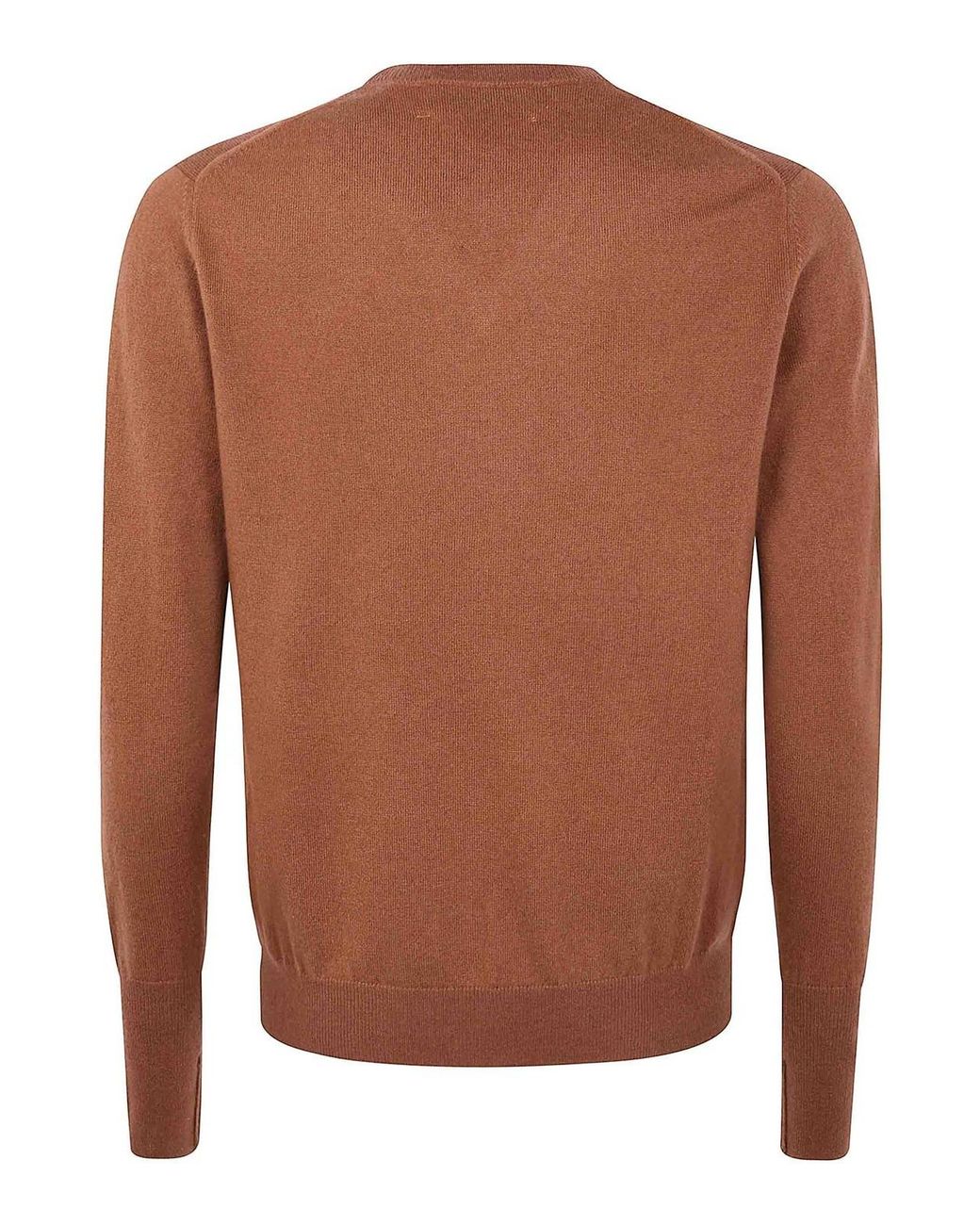 Ballantyne Brown V Neck Pullover for men