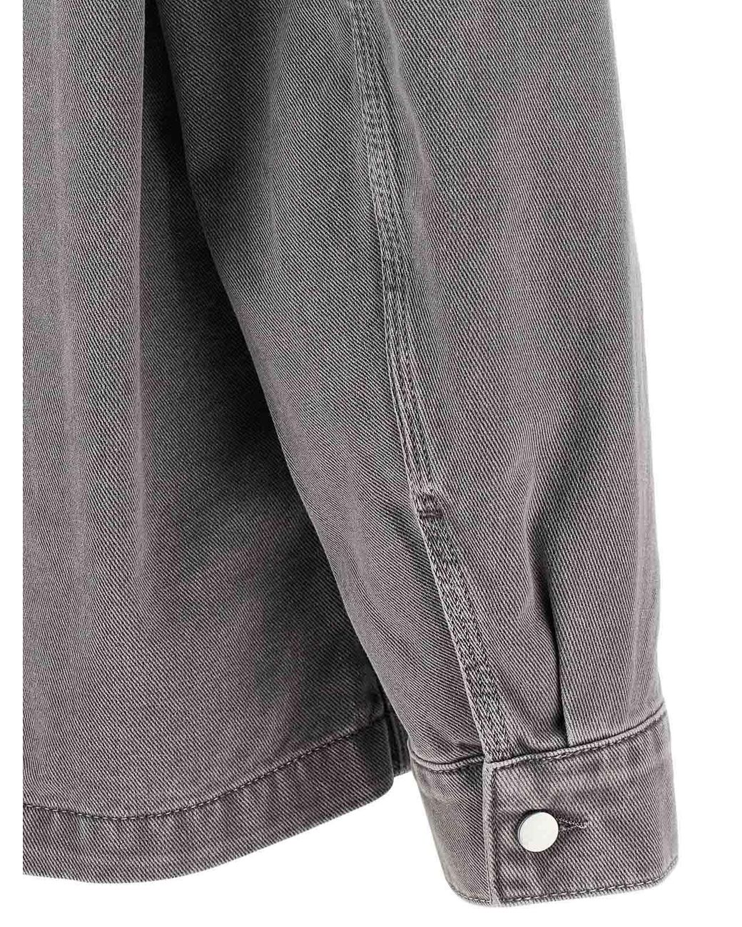 Lemaire Gray Workwear Overshirt for men