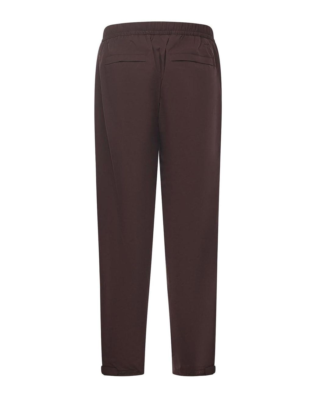 Laminar Brown Nylon Trousers for men