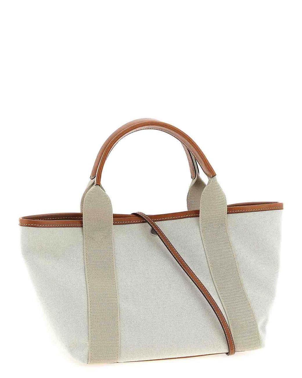 Balenciaga White Small Shopping Bag