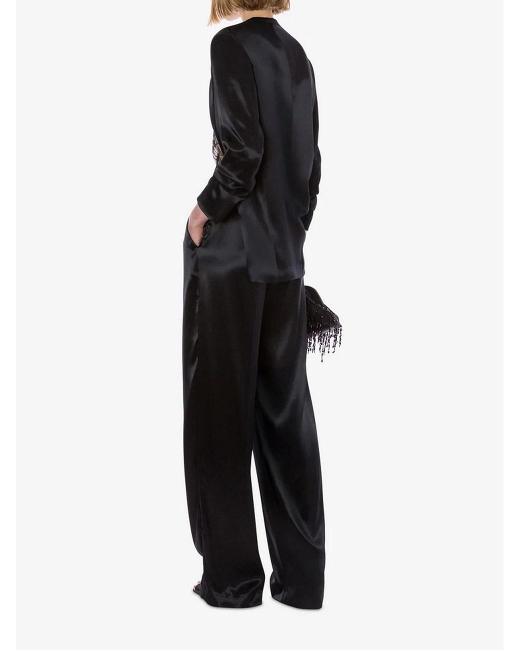 Alberta Ferretti Black Trousers