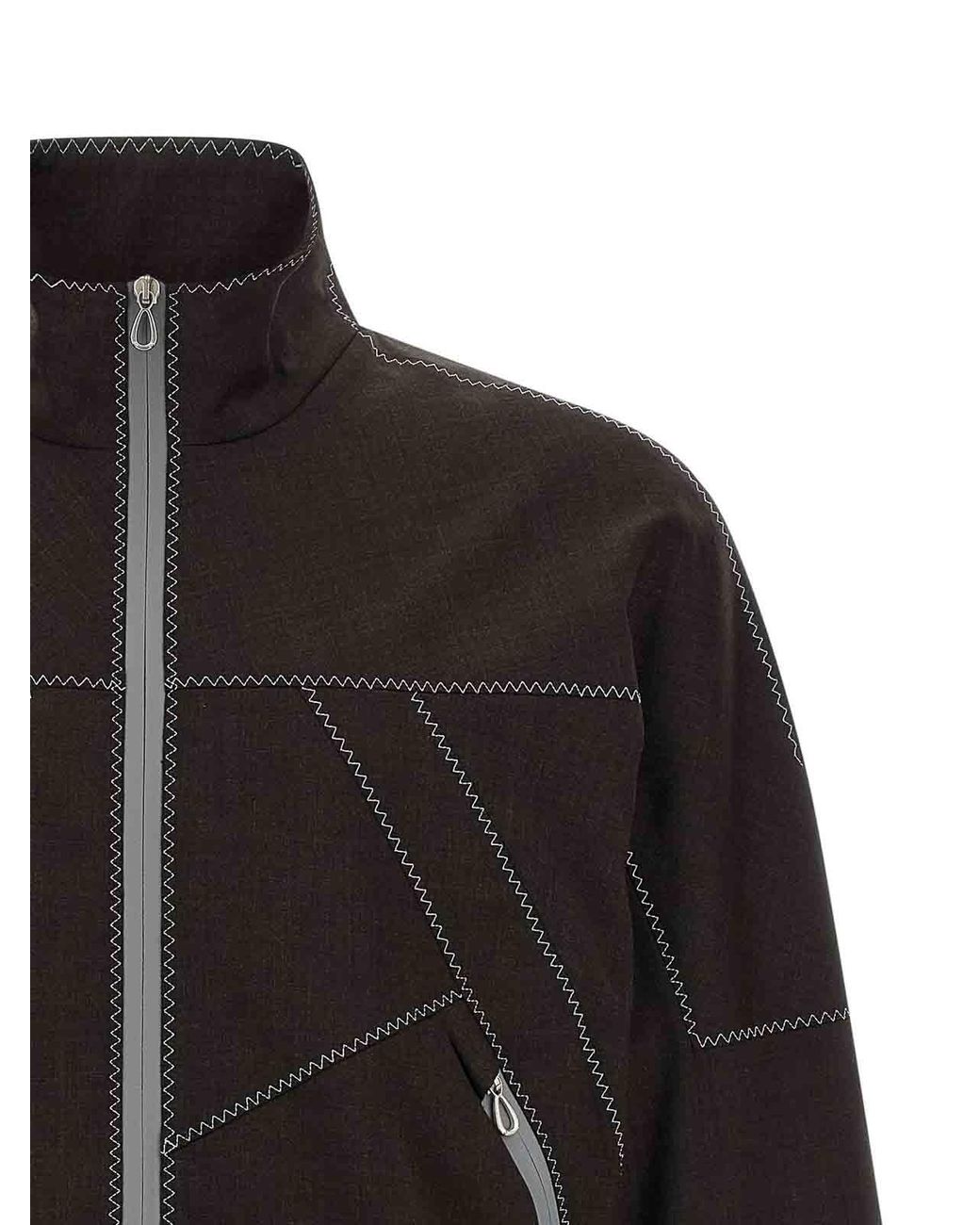 Kiko Kostadinov Black Fosco Jacket for men