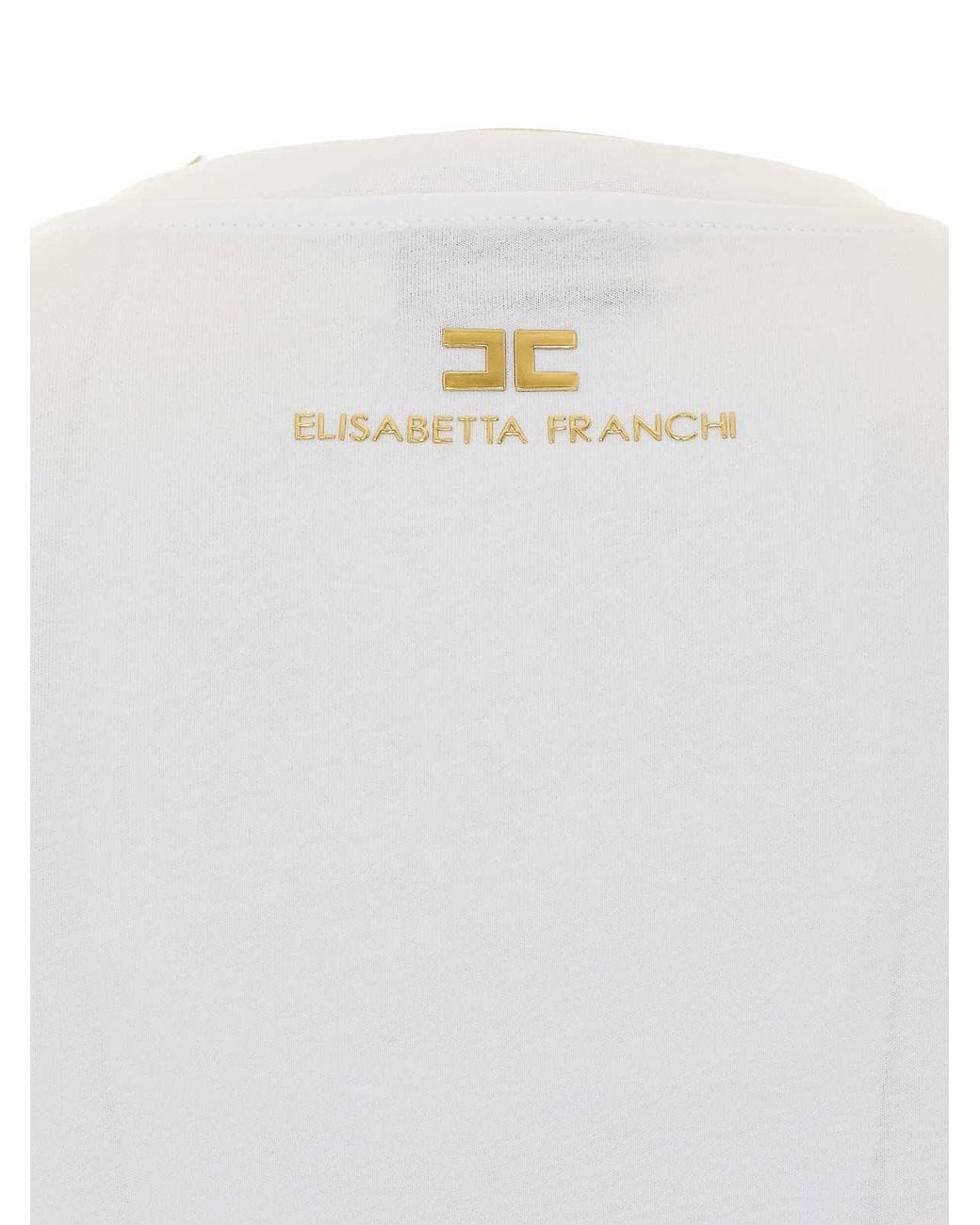 Elisabetta Franchi White T-Shirt