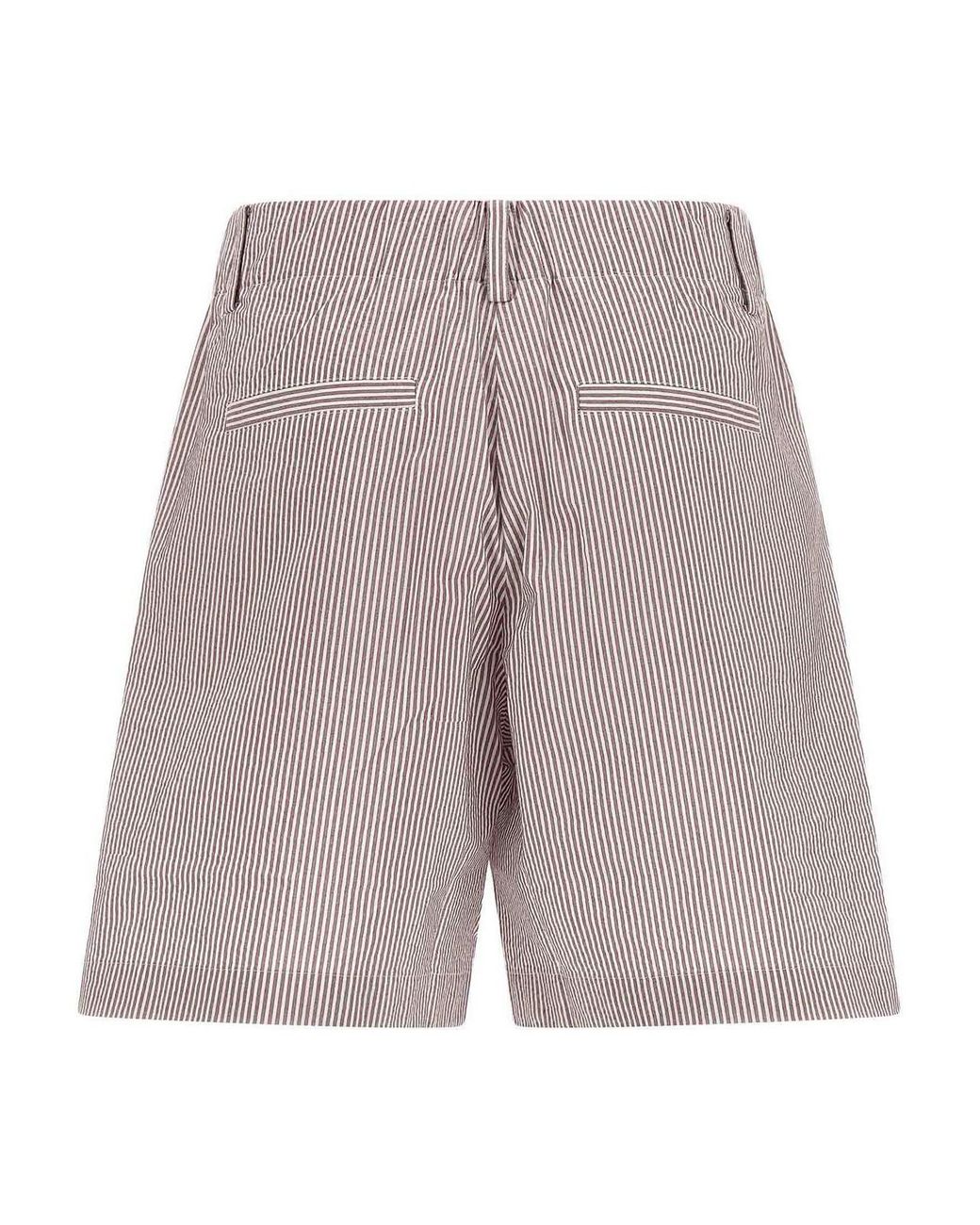 Brunello Cucinelli Gray Baggy Shorts