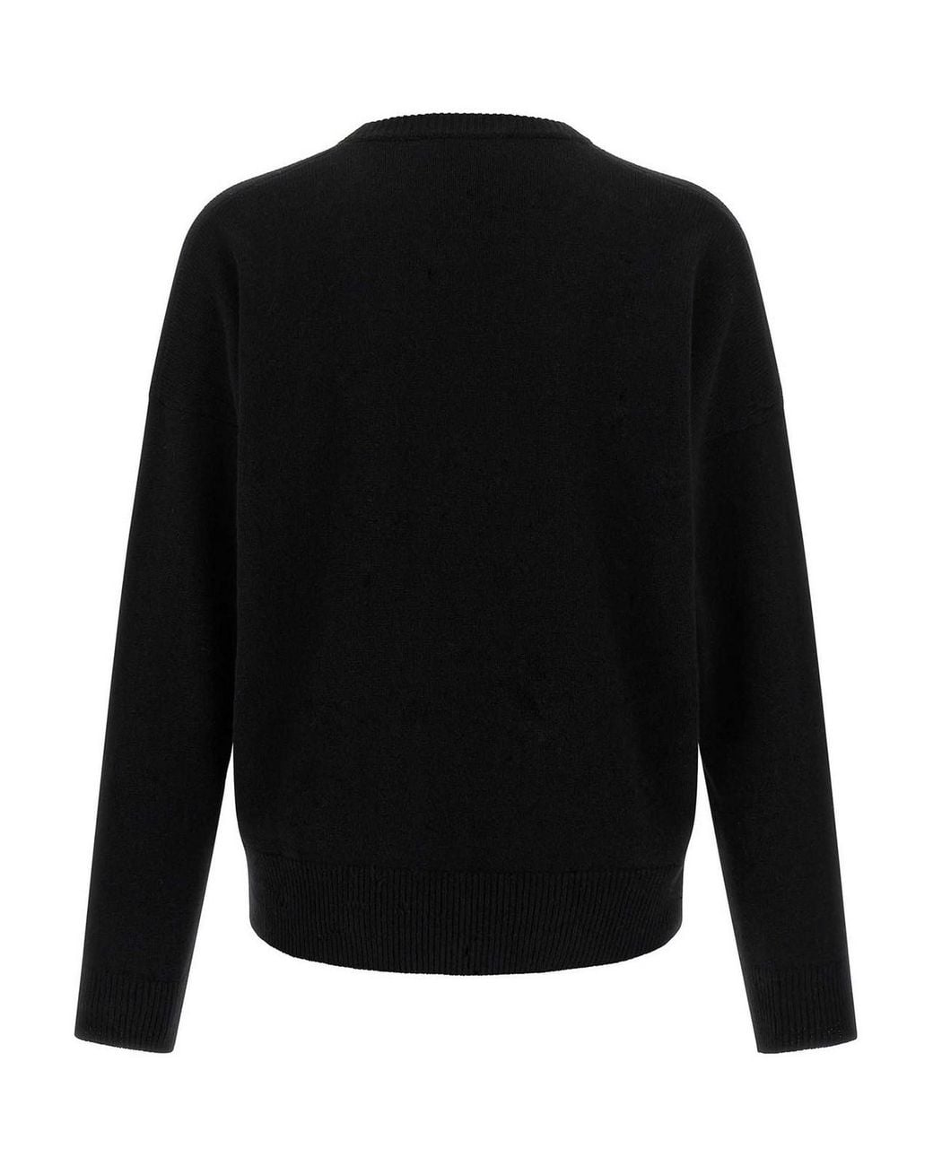 Pull Col Rond LARMERI STUDIO en coloris Black