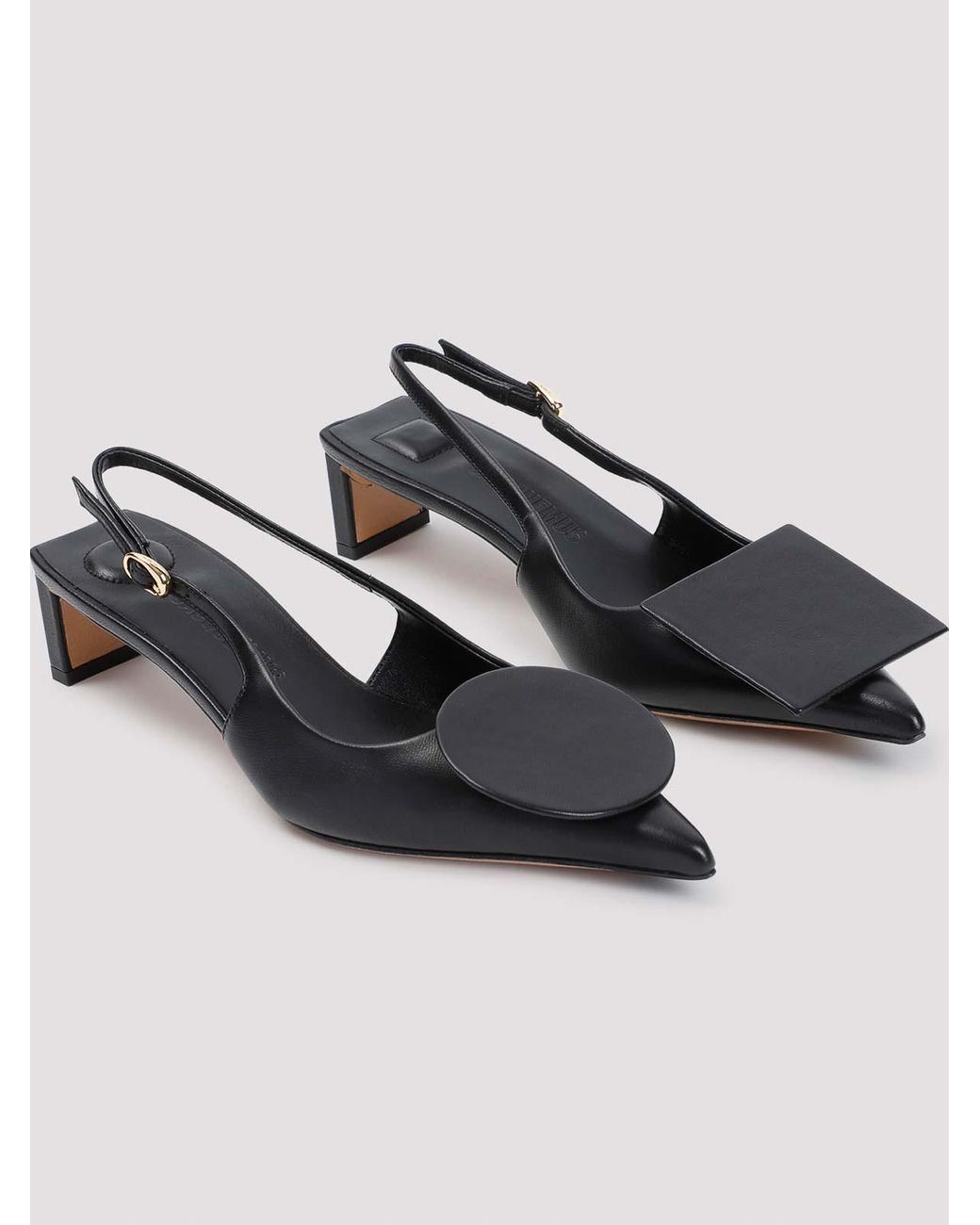 Jacquemus White Les Slingbacks Duelo B Pumps
