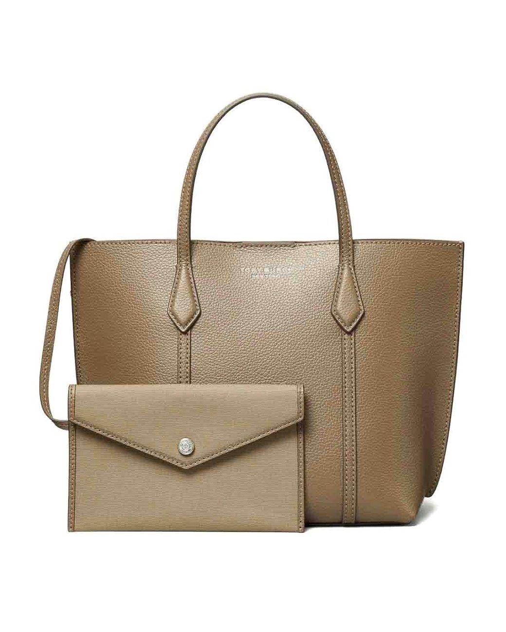 Tote Bag Perry di Tory Burch in Natural