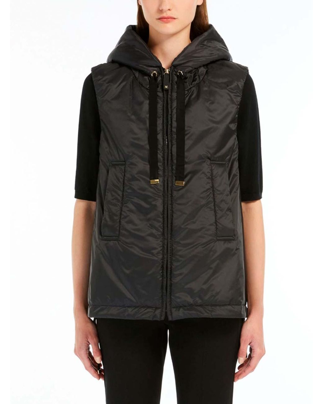 Max Mara Black Thecube Greengo Vest