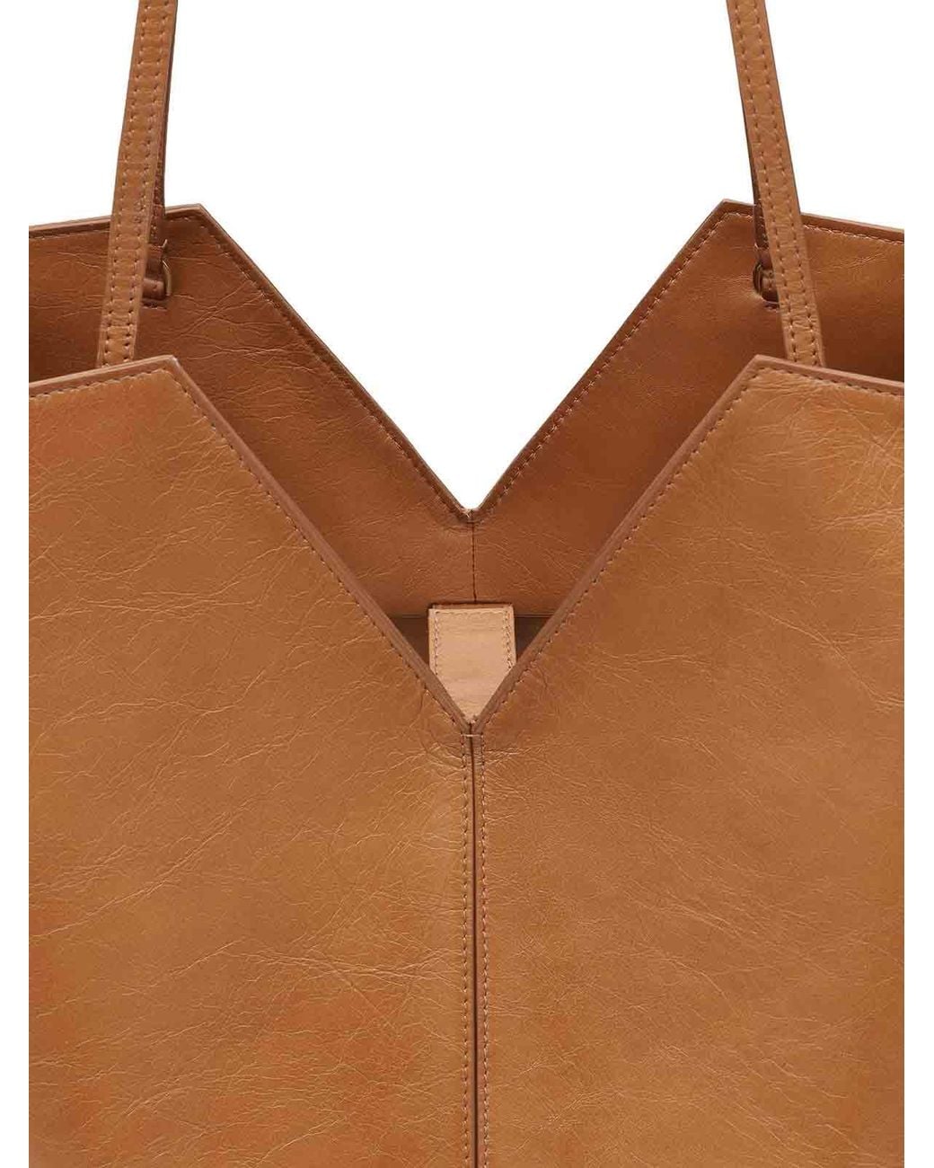 Francesco Biasia Brown Winona 4Ever Maxi Leather Bag