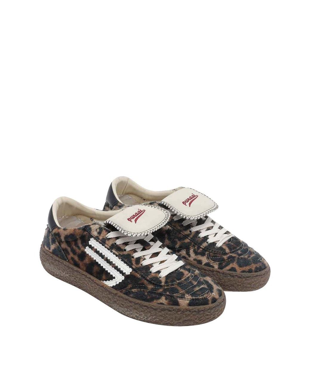 PURAAI Brown Polly Sneakers