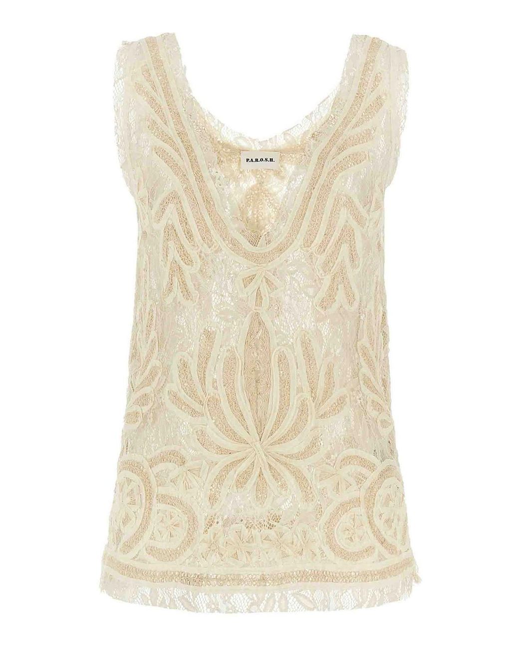 P.A.R.O.S.H. Natural Nixie Top