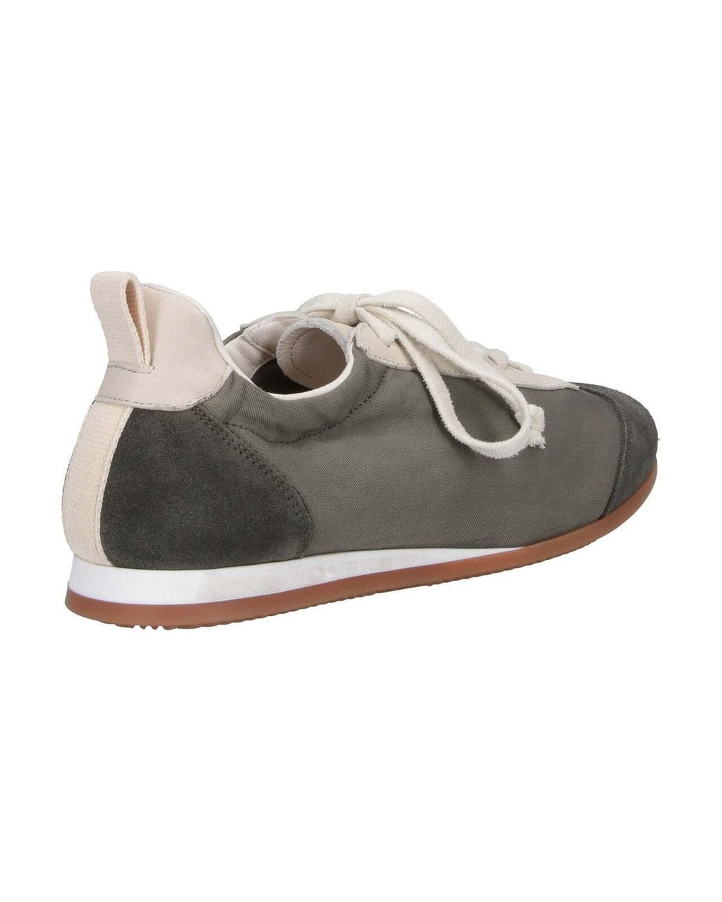 Uma Wang Gray Leather Sneakers
