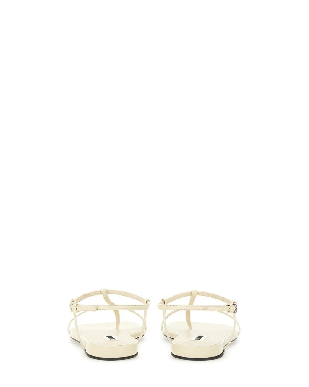 Jil Sander Natural Sandalen