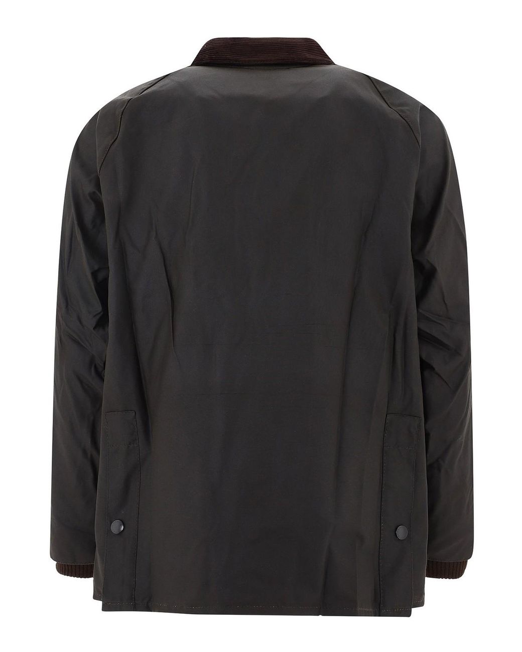 Barbour Black Bedale Waxed Cotton Jacket for men