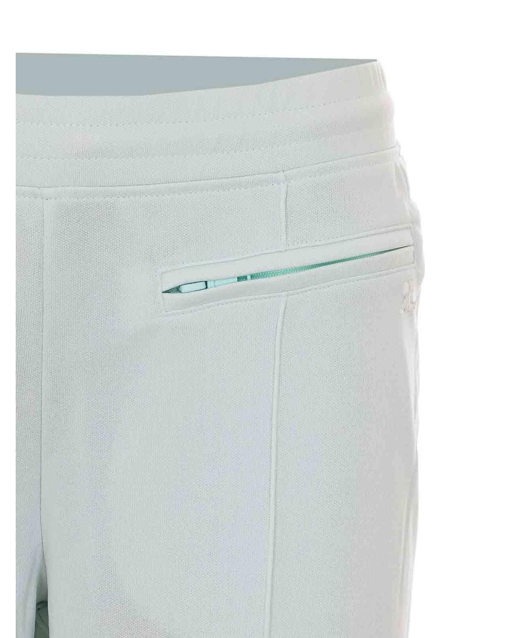 Courreges Gray Light Mint Tracksuit Interlock