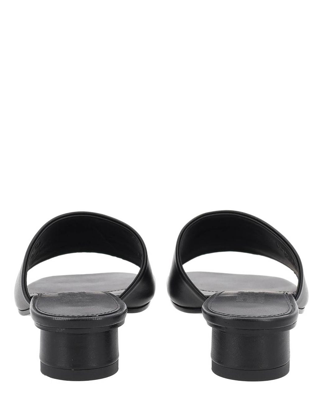 MM6 by Maison Margiela White Sandal With Logo