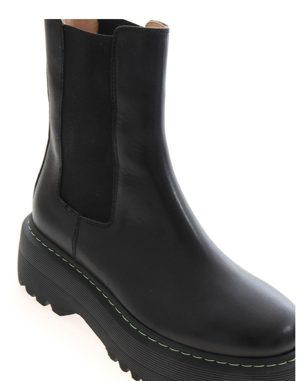 Vivetta Black Platform Chelsea Boots
