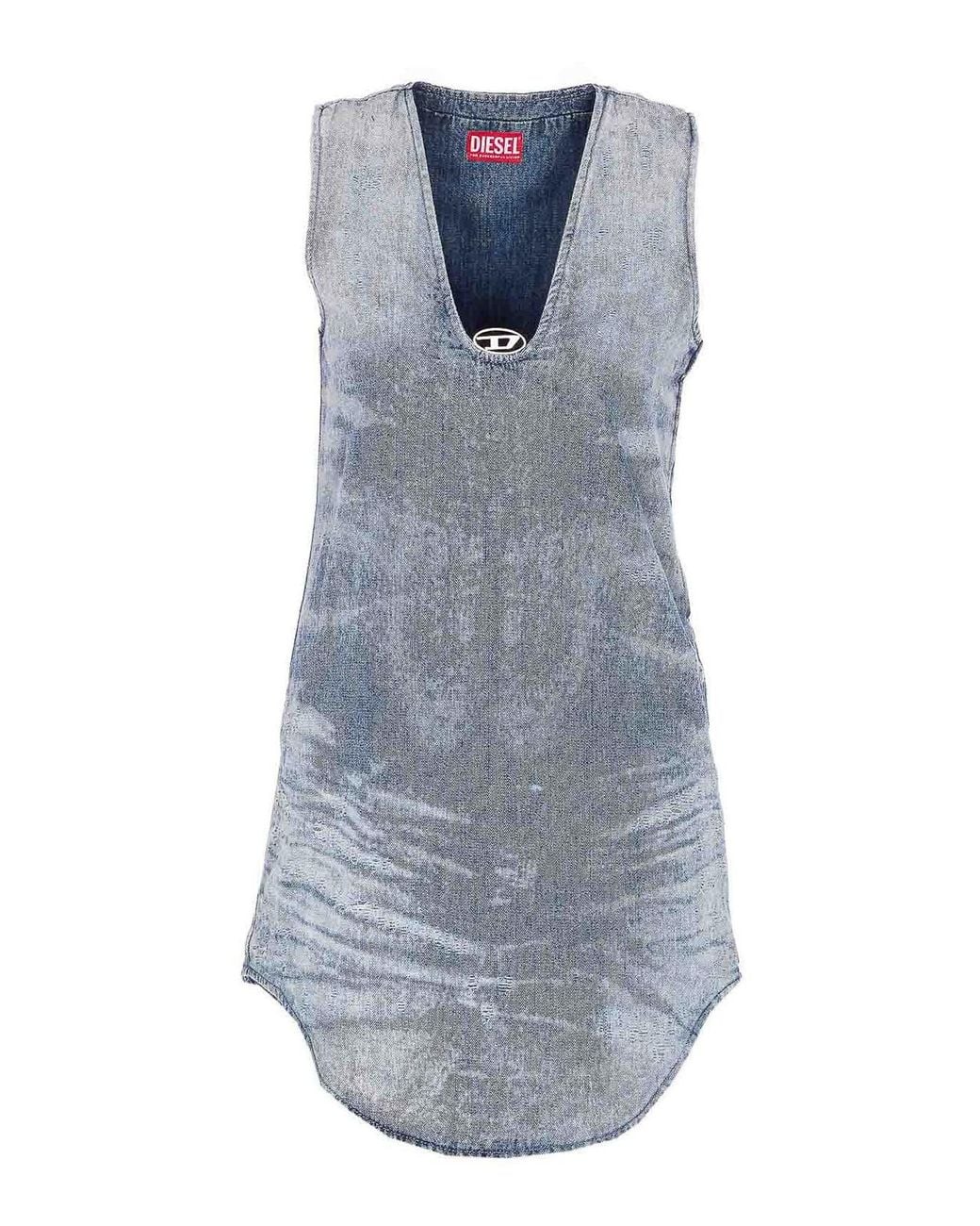 DIESEL Blue De-Laris Dress