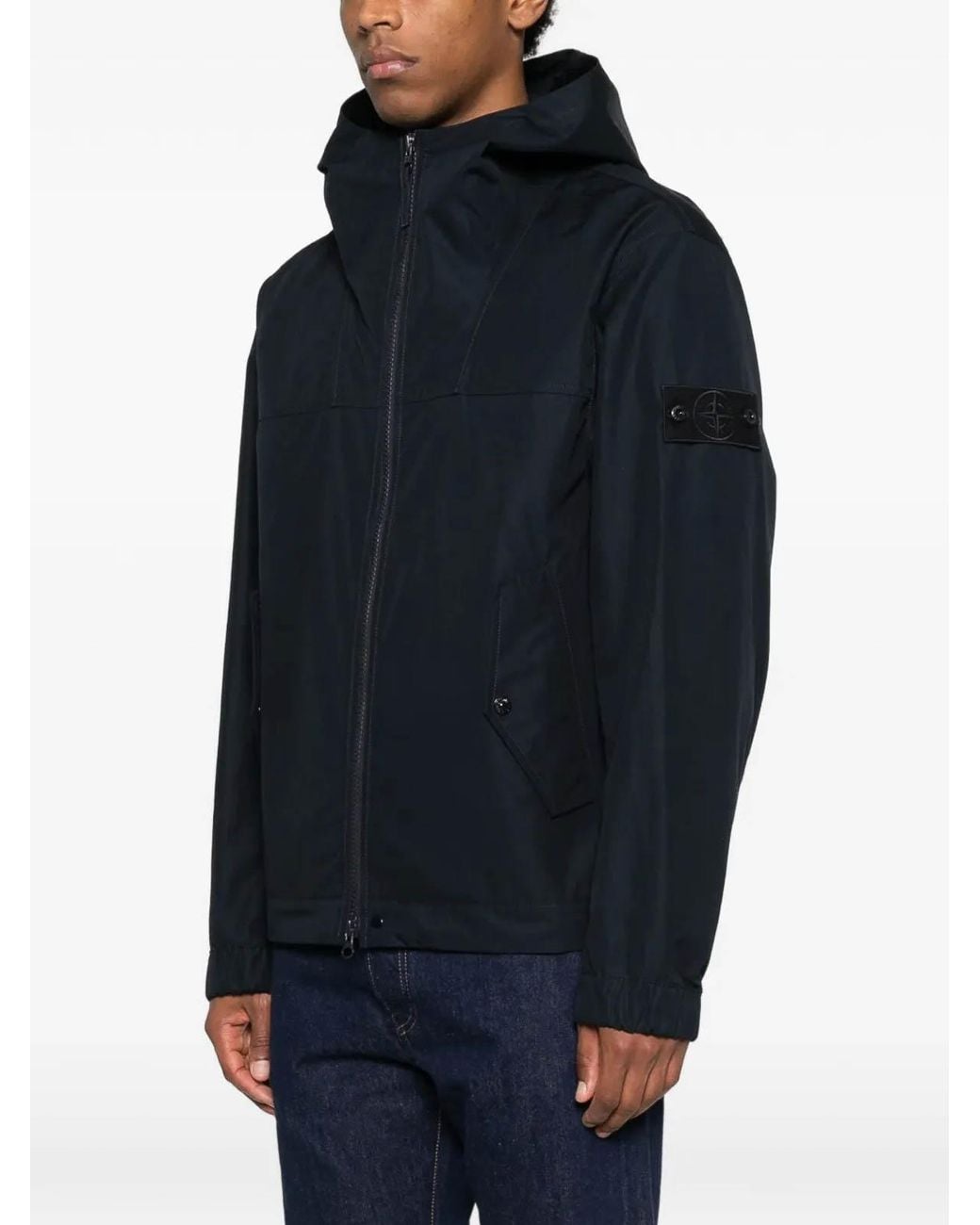 Stone Island Black Jacket for men