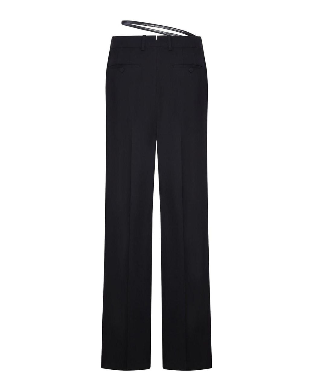 Tom Ford Blue Straight-Leg Tailored Trousers With A Th