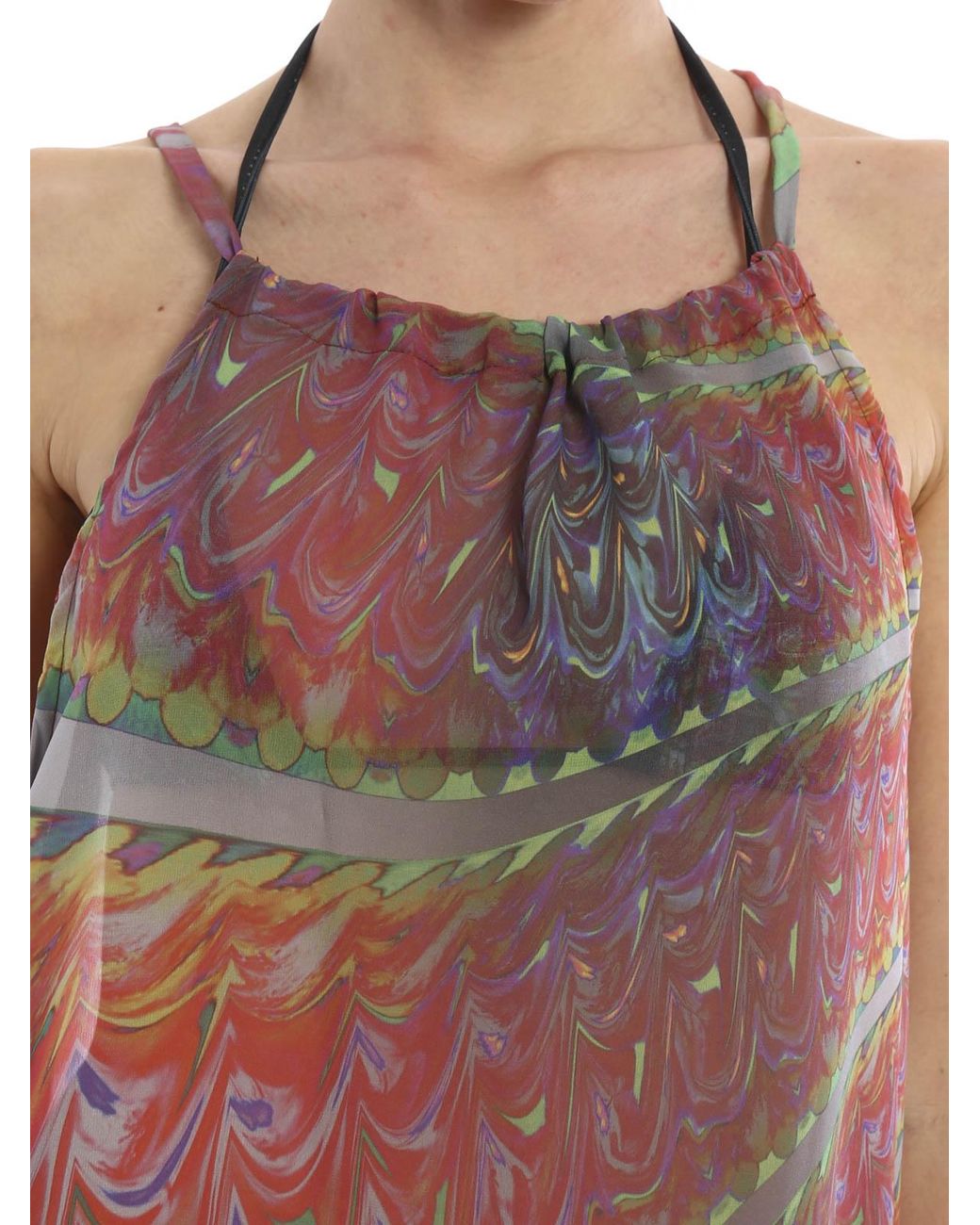 MARIA ENRICA NARDI Pink Ibiza Kaftan Cover-Up
