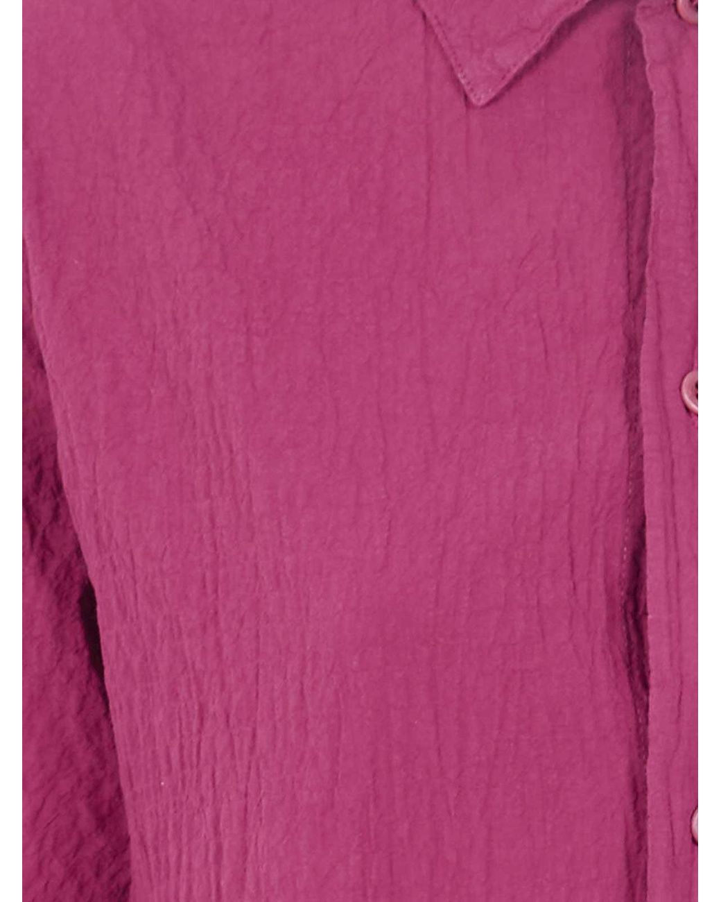 Labo.art Pink Acca Rock Cotton Midi Dress