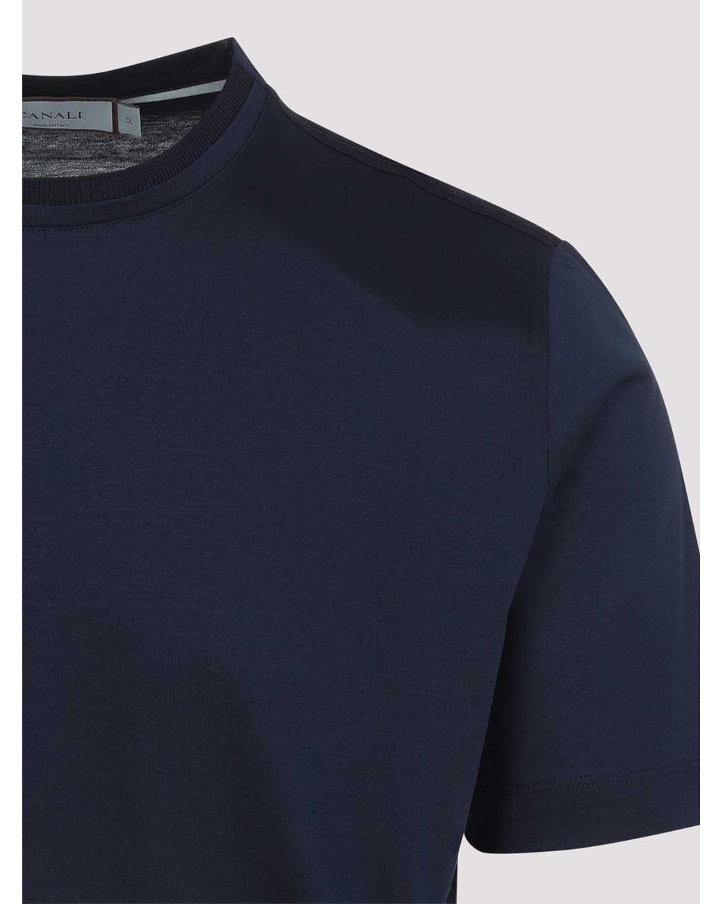 Canali Blue T-Shirt for men