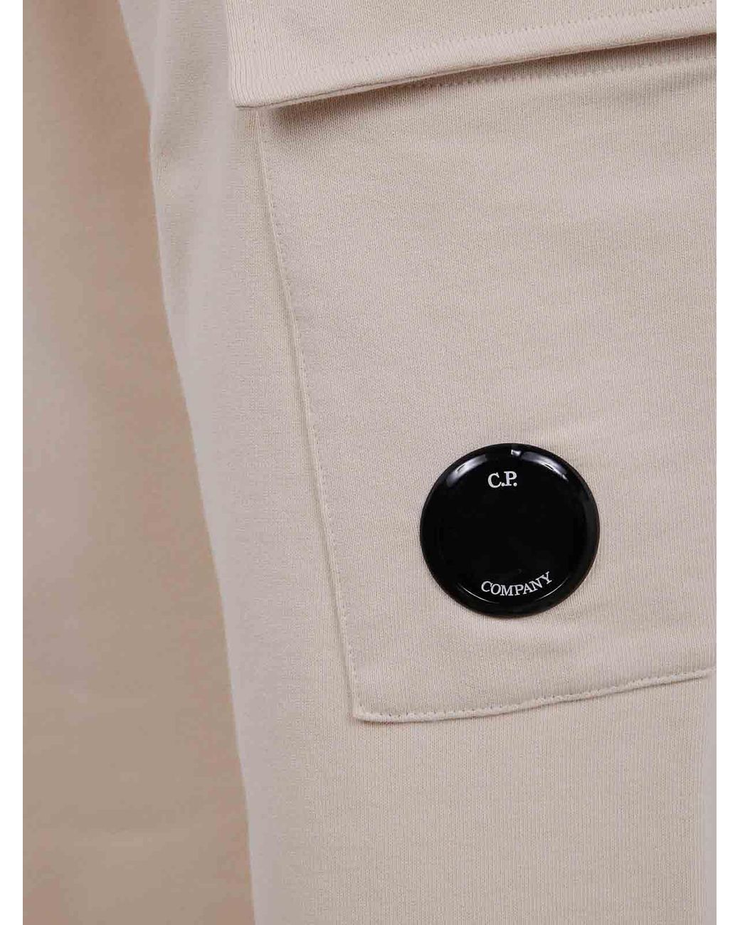 C P Company Natural Sweatpants Cargo Pant for men