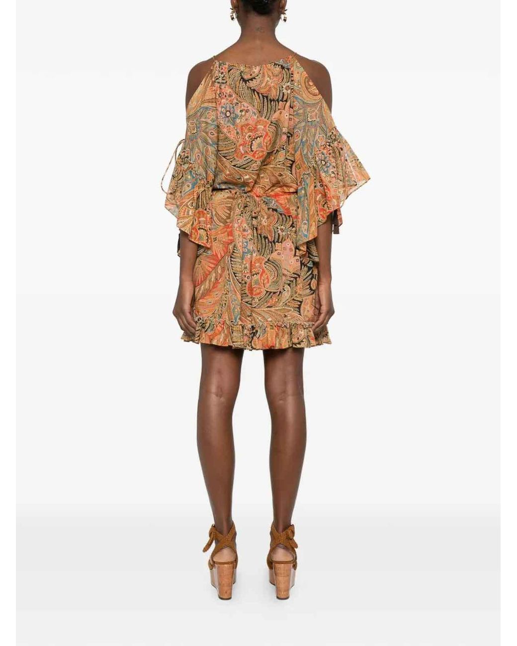 Vestido Corto Etro de color Multicolor