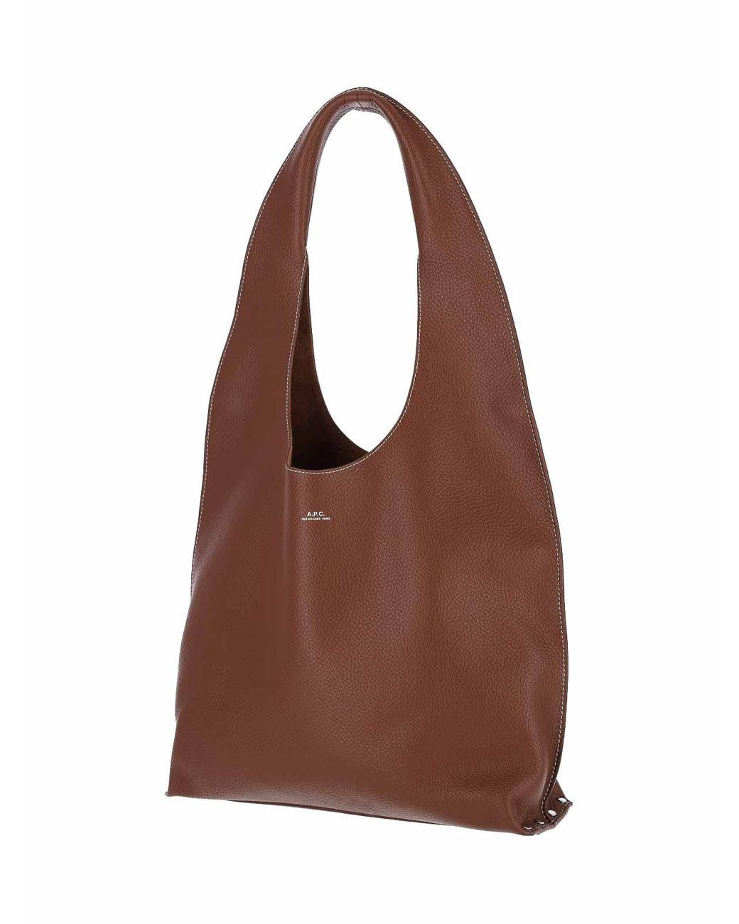 A.P.C. Brown Le Neige Shoulder Bag