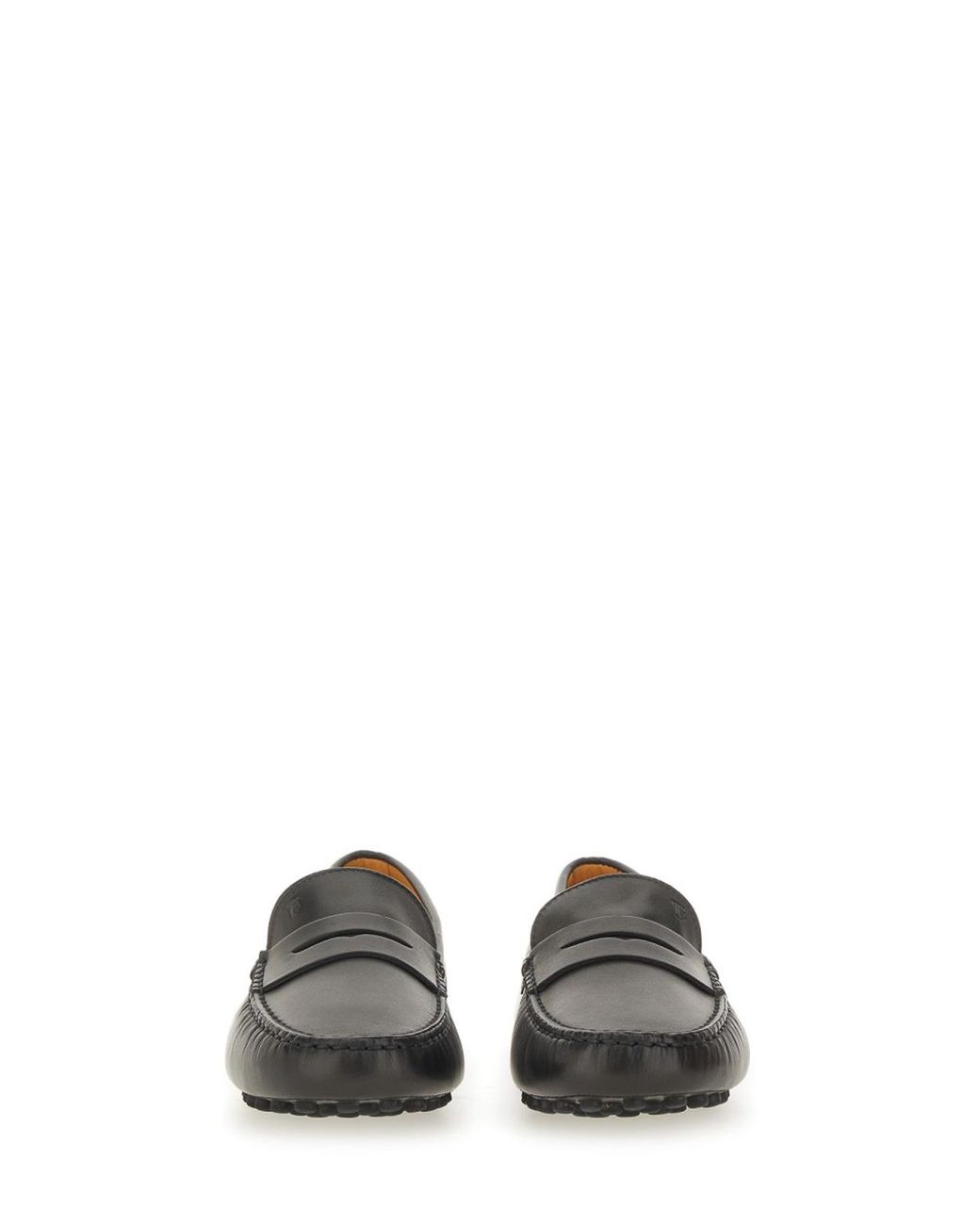 Tod's Gray Leather Loafer
