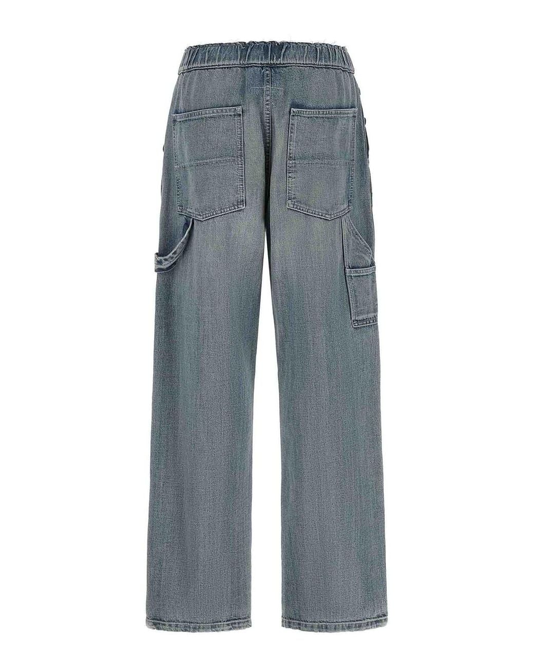 MM6 by Maison Margiela Blue Carpenter Jeans