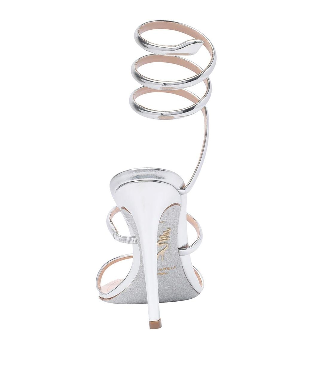 Rene Caovilla White Sandals
