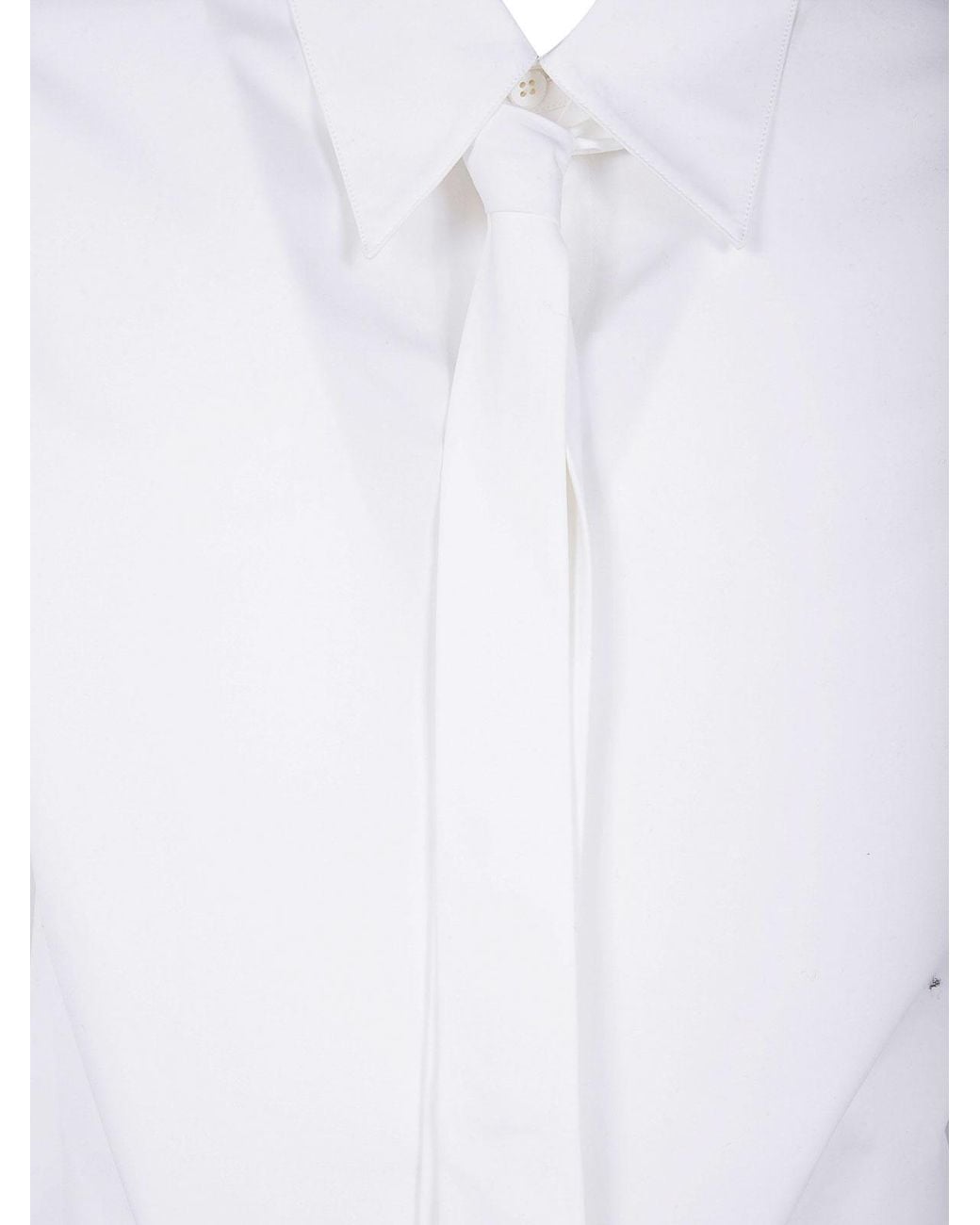 Jil Sander White Shirt With Tie for men