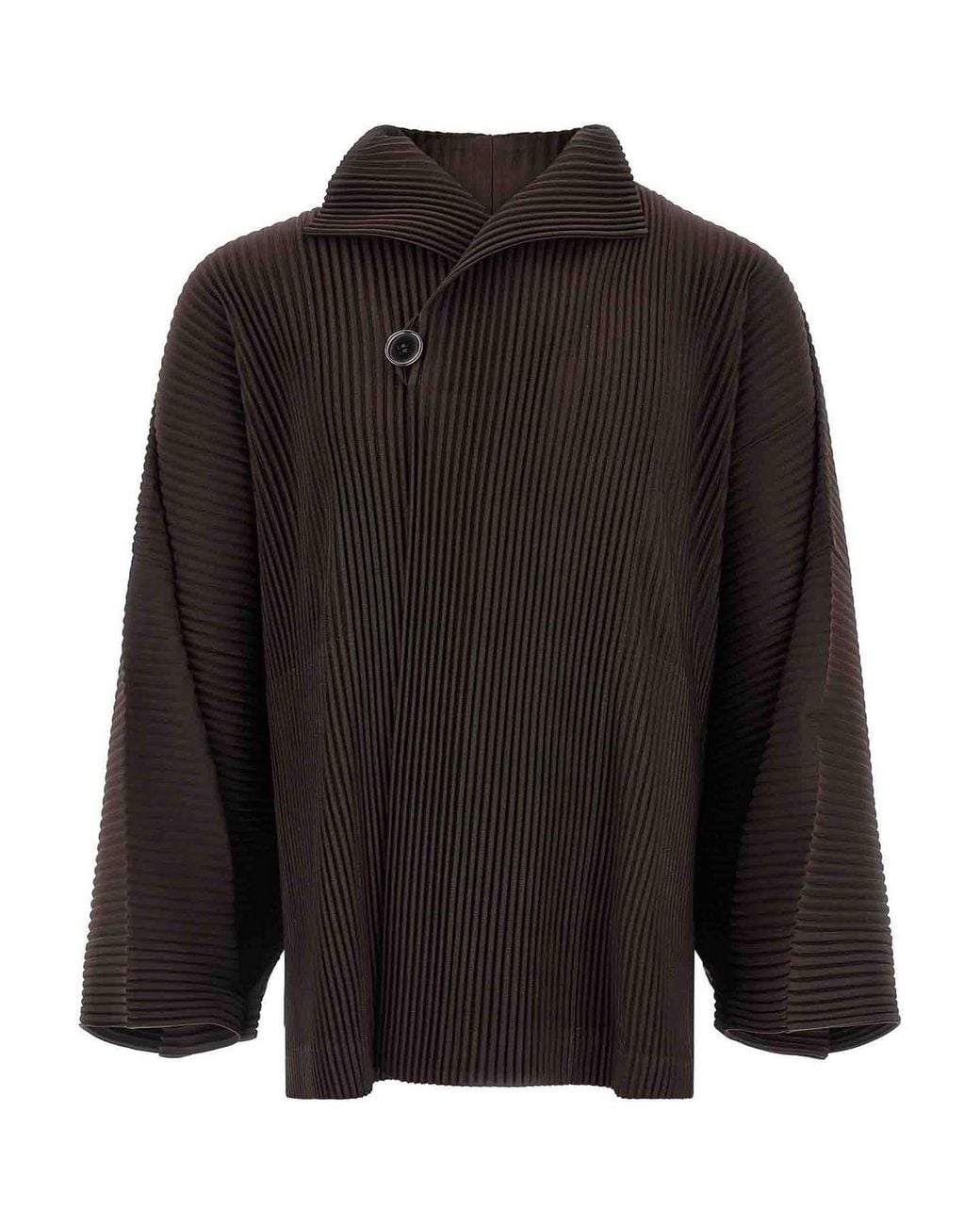 Homme Plissé Issey Miyake Black Wear Or Wrap Jacket for men