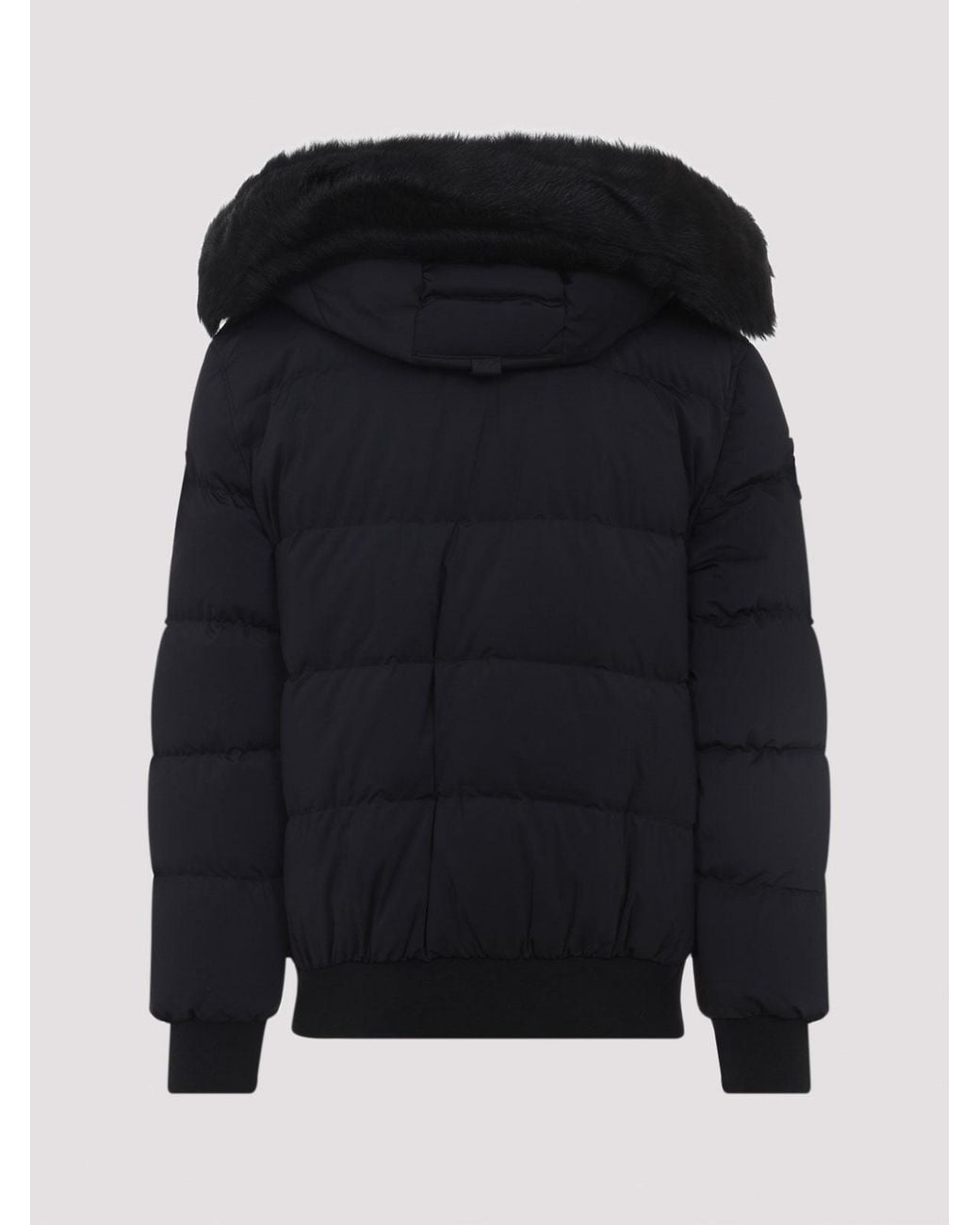 Moose Knuckles Black Stagg Bomber for men