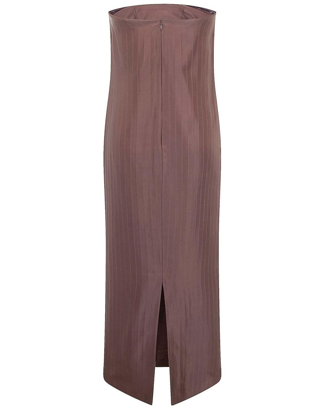 Loulou de Saison Purple Giulia Sleeveless Dress