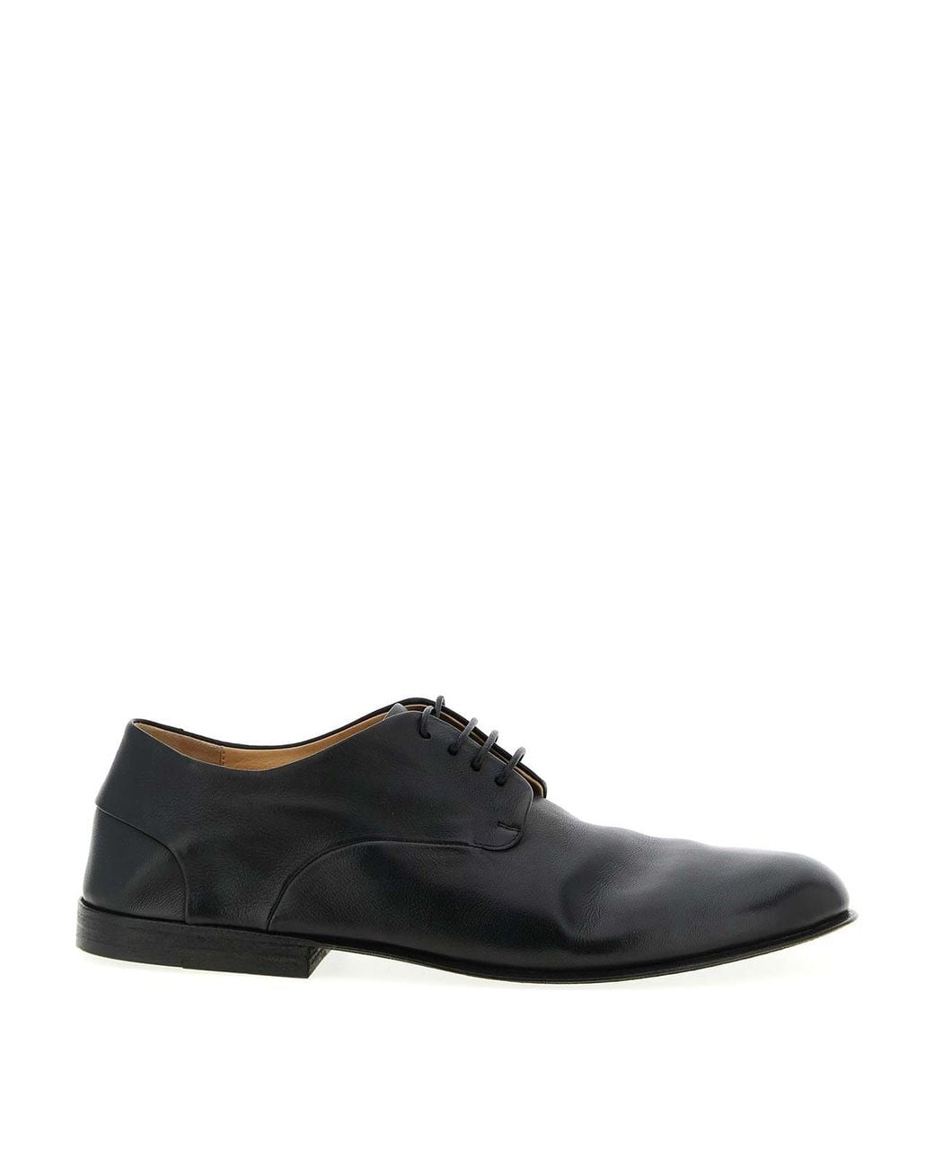 Marsèll Black Stucco Derby Shoes for men