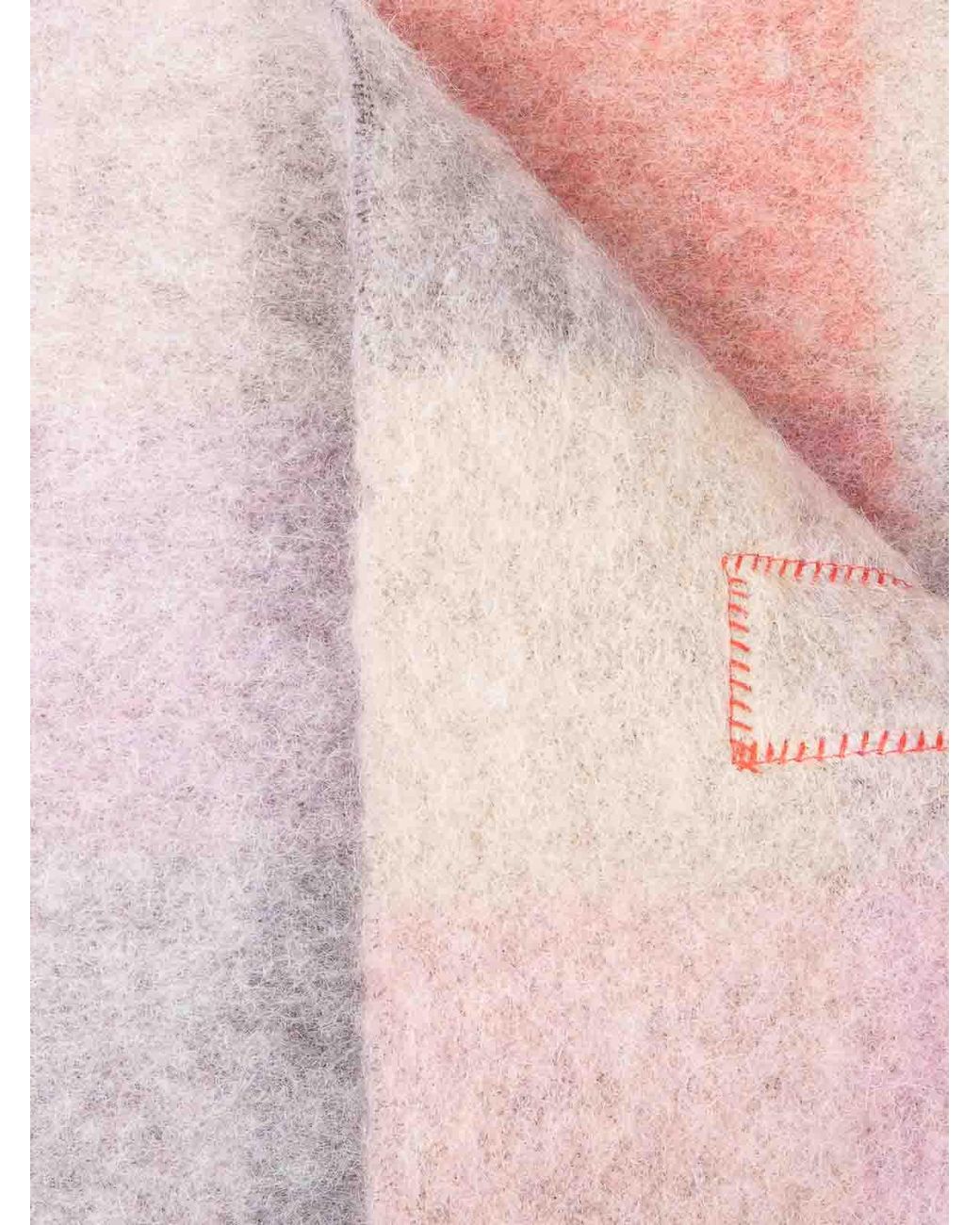 Acne Pink Alpaca Scarf