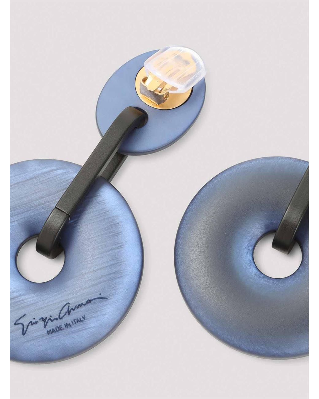 Giorgio Armani Blue Earrings