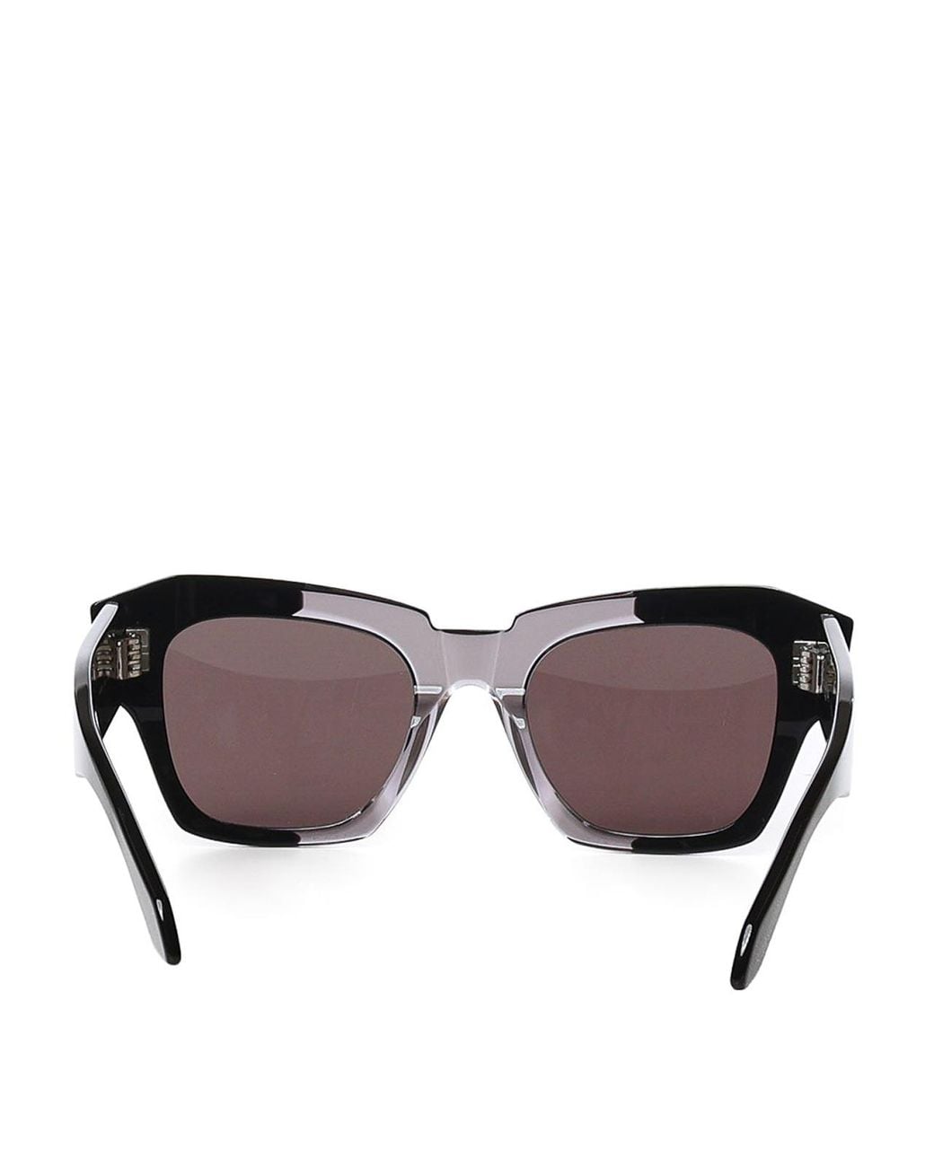 Alaïa Gray Gradient Square Sunglasses