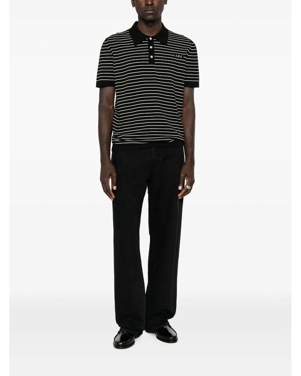 A.P.C. Black Sweater for men